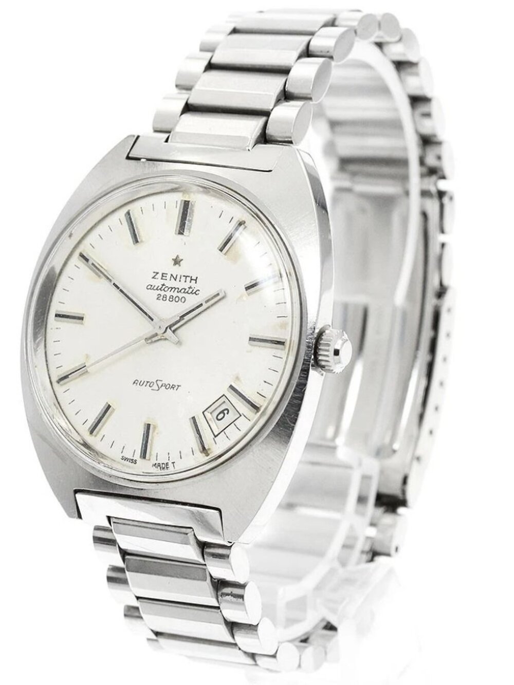 ZENITH Auto sports 01.1114.290 cal.2562 Silver Dial Automatic Men's_